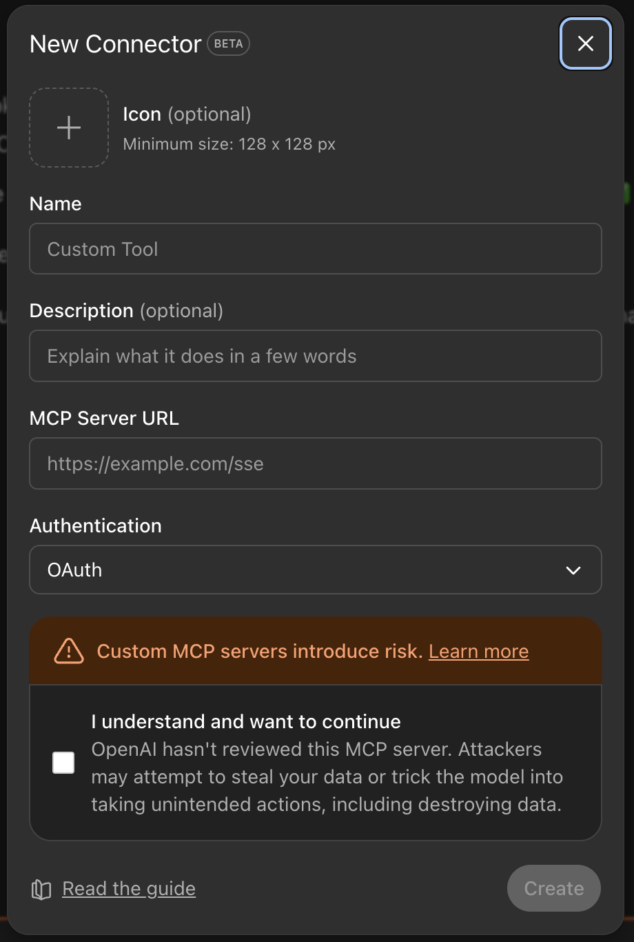 Create Server